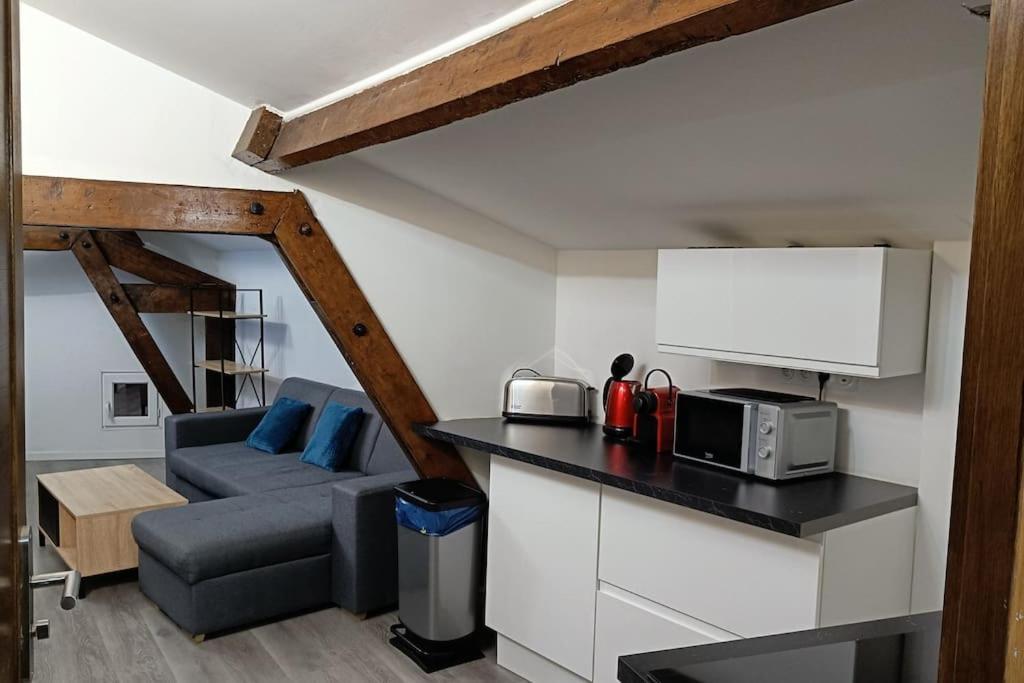 Detente - Appartement Et Poutres Apparentes Безье Экстерьер фото
